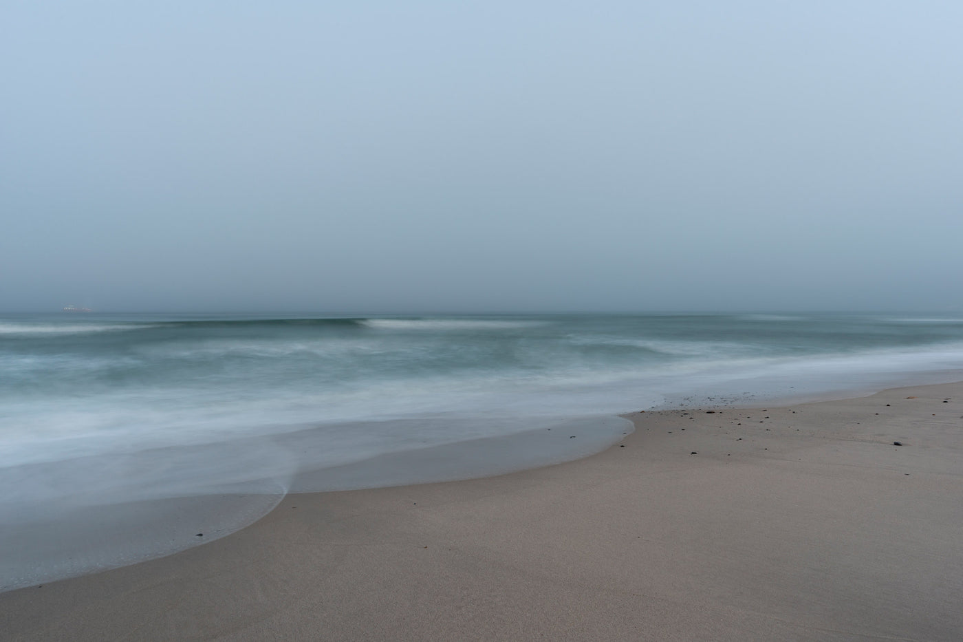 Gossamer waves on the beach at sunrise, somewhere near Cape Town.
