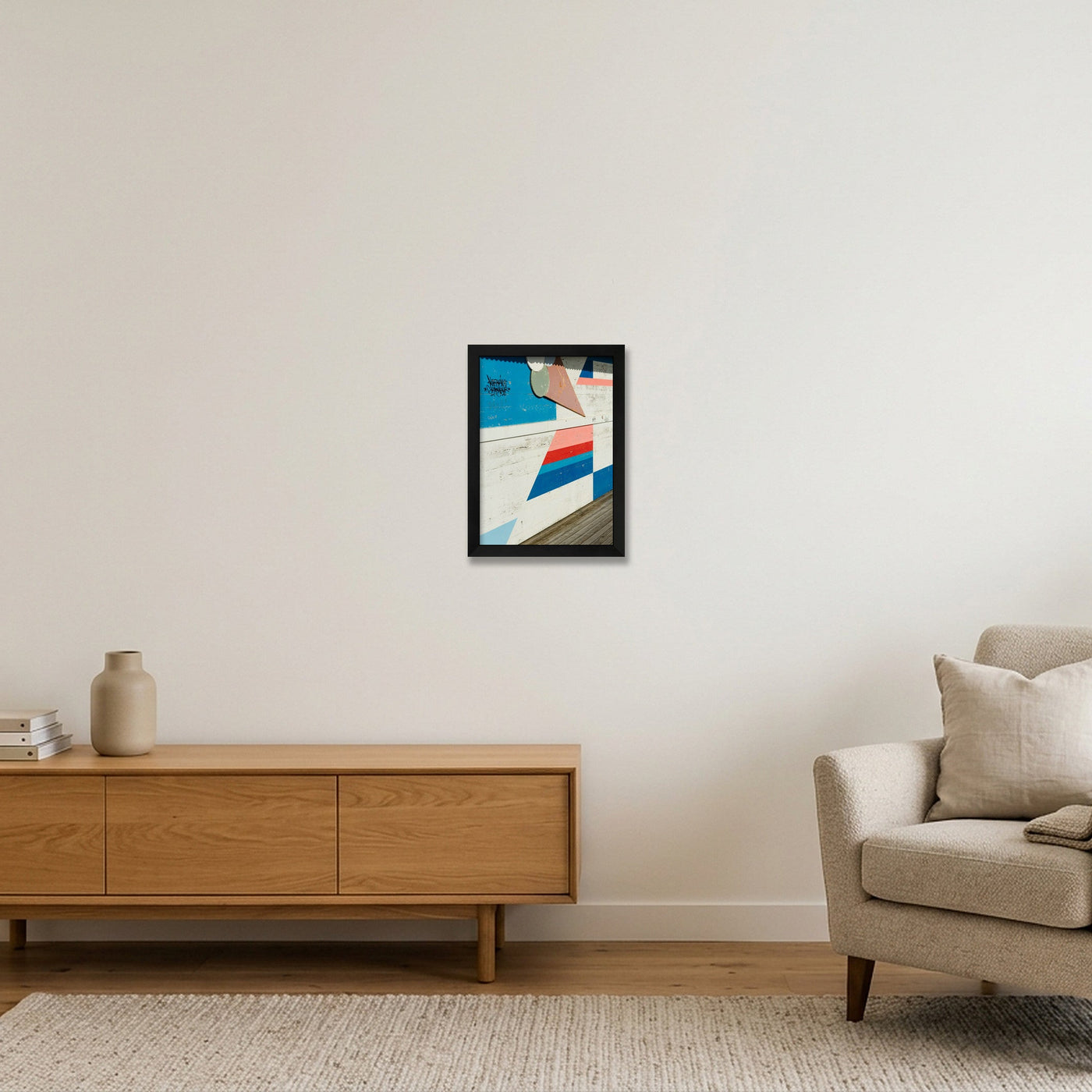 scheveningen-print-5607 — A4 (21×30cm, 8×12") Black Frame