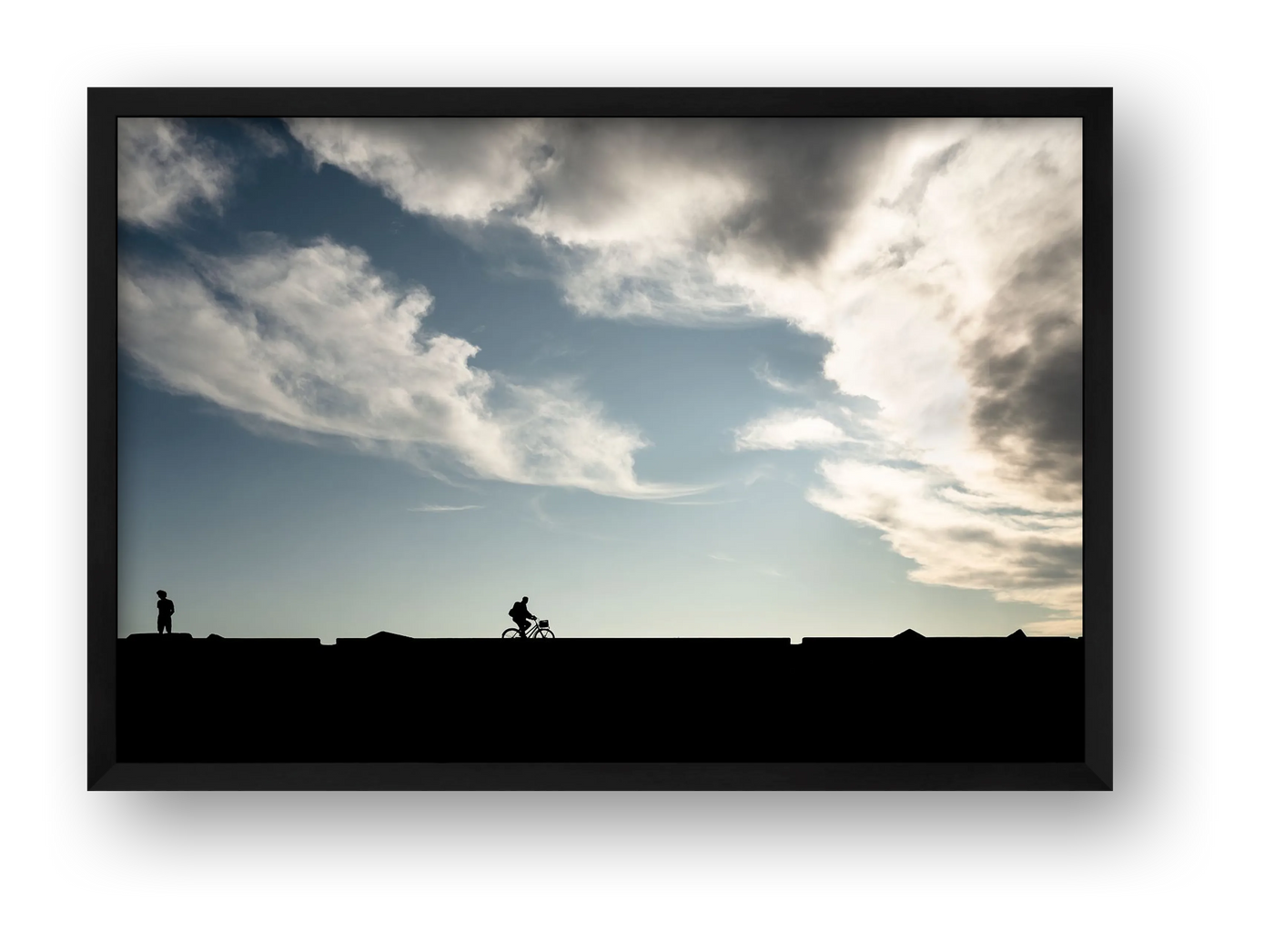 Scheveningen Landscape Print 3071 — framed