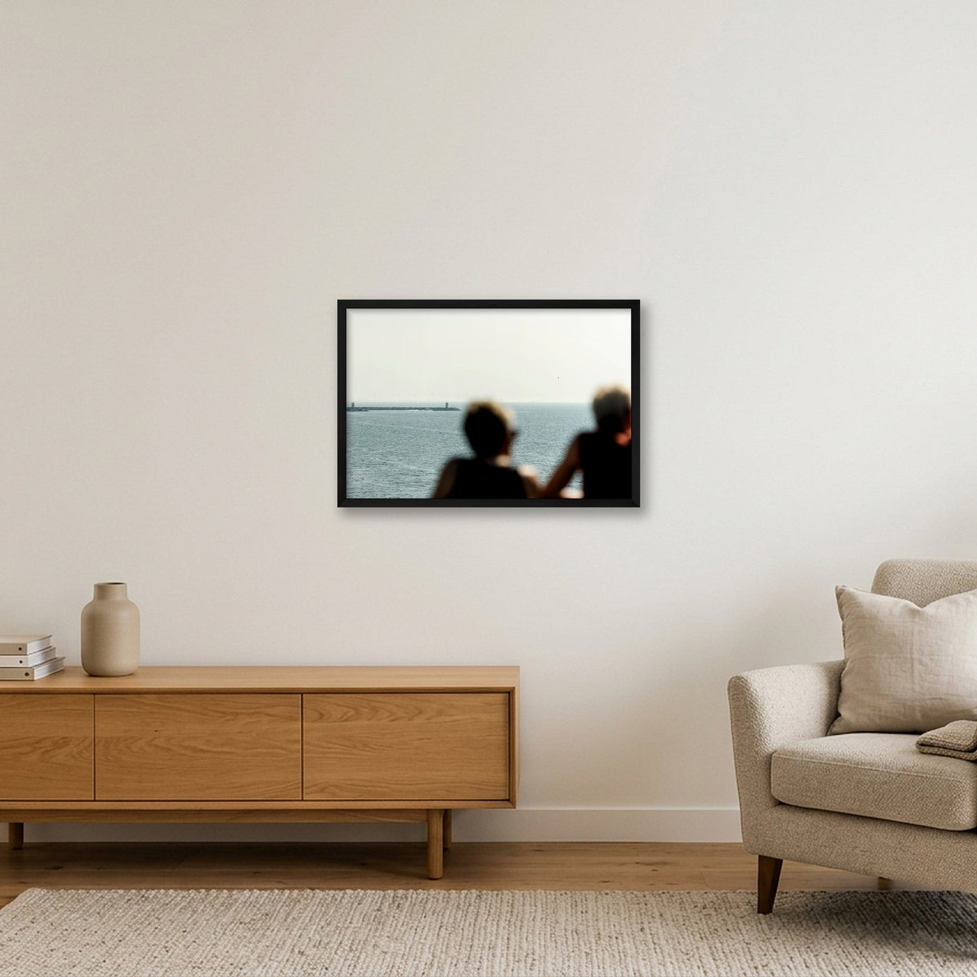 scheveningen-print-4363 — 60×40cm, 24×16" Black Frame
