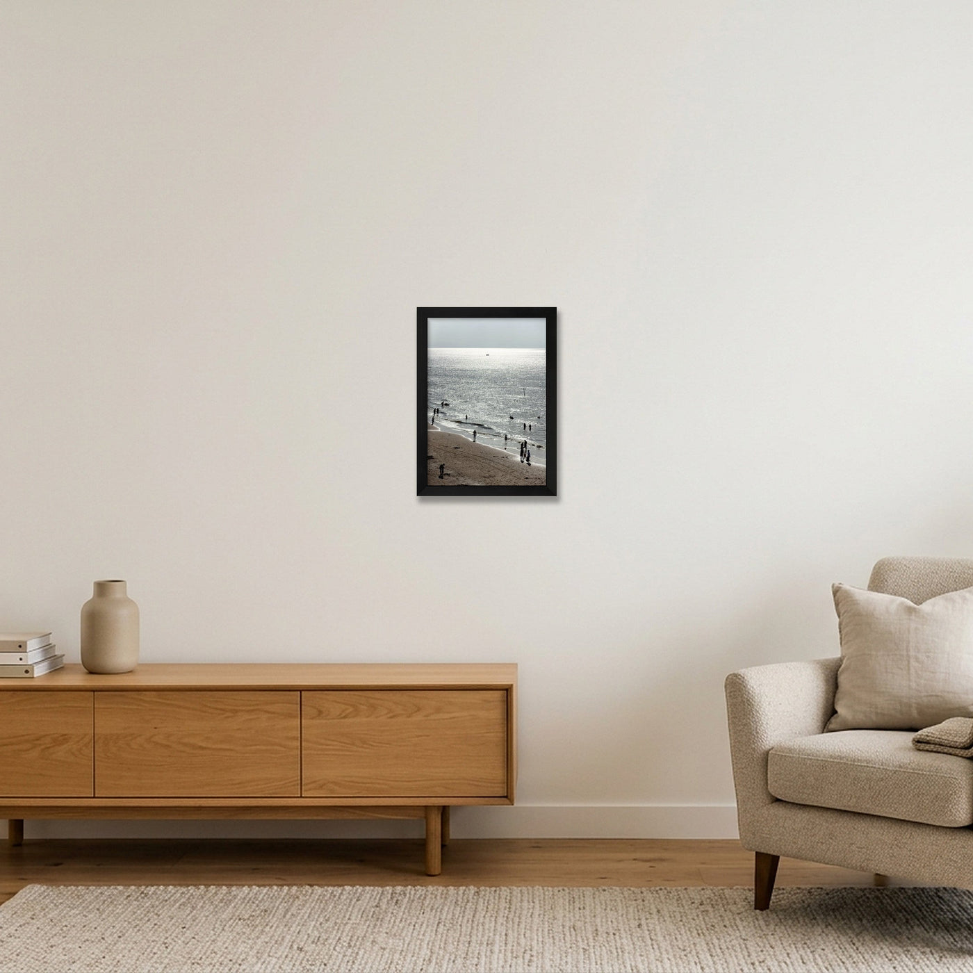 scheveningen-print-5569 — A4 (21×30cm, 8×12") Black Frame