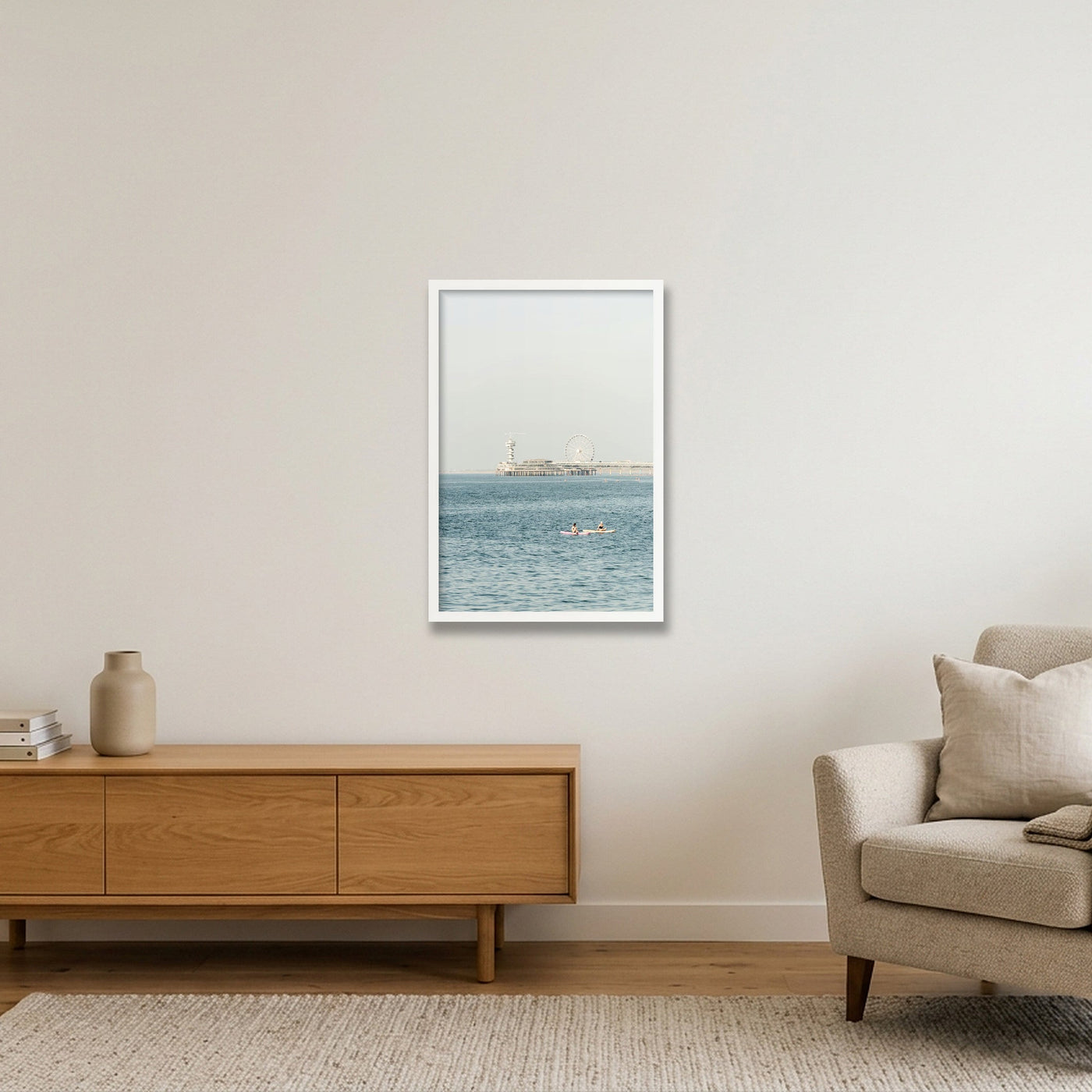 scheveningen-print-7241 — 40×60cm, 16×24" White Frame