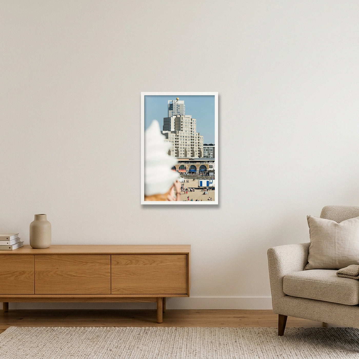scheveningen-print-4355 — 40×60cm, 16×24" White Frame