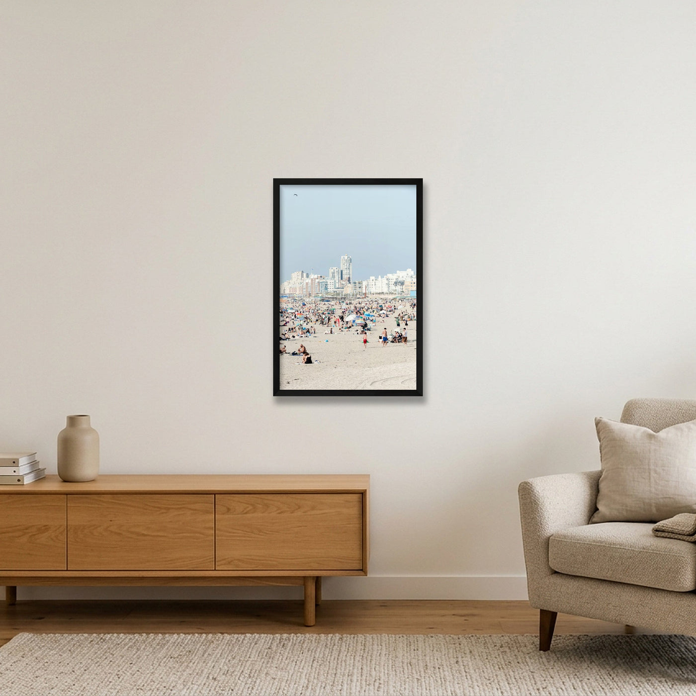 scheveningen-print-7237 — 40×60cm, 16×24" Black Frame