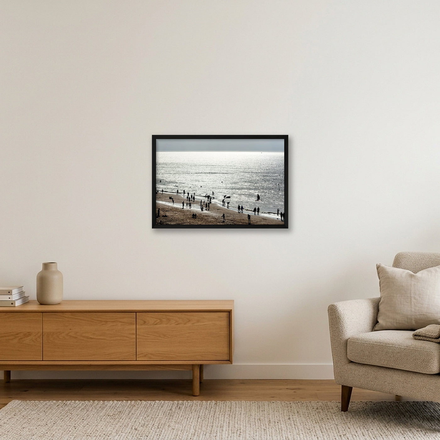 scheveningen-print-5642 — 60×40cm, 24×16" Black Frame