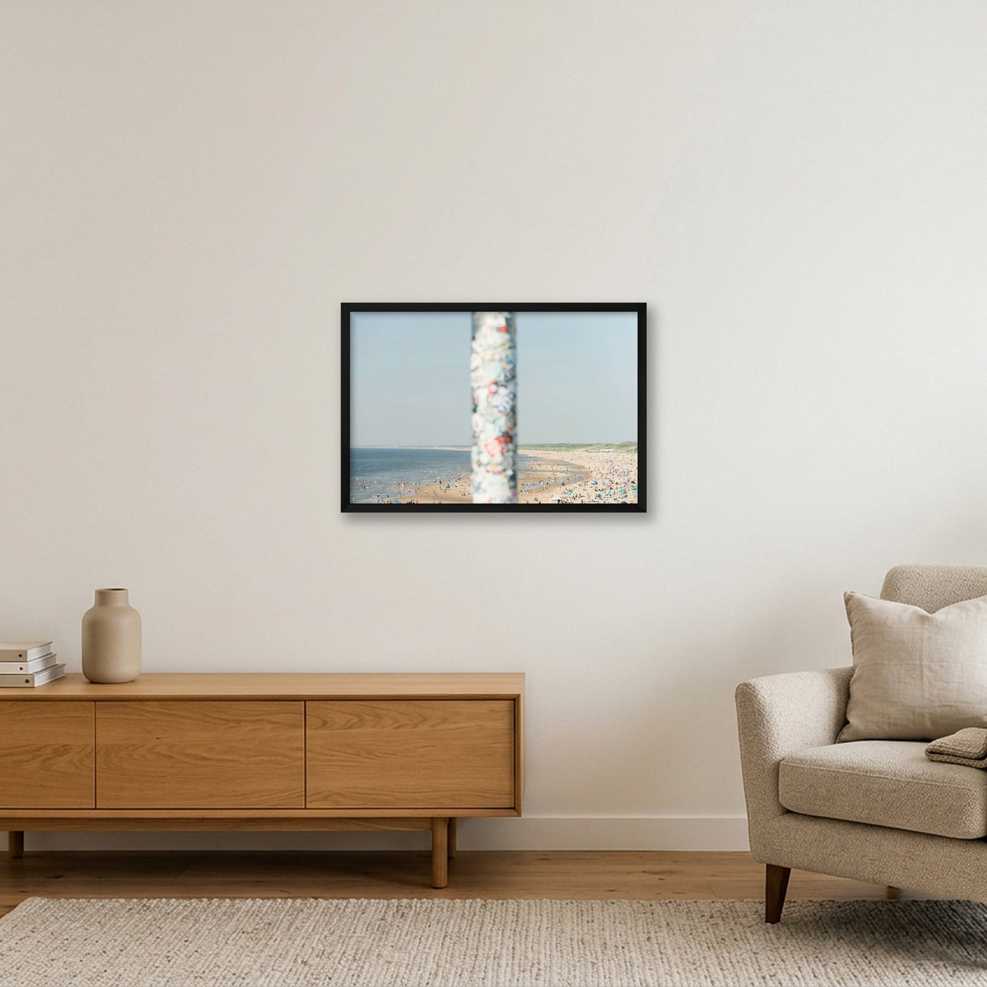 scheveningen-print-4333 — 60×40cm, 24×16" Black Frame