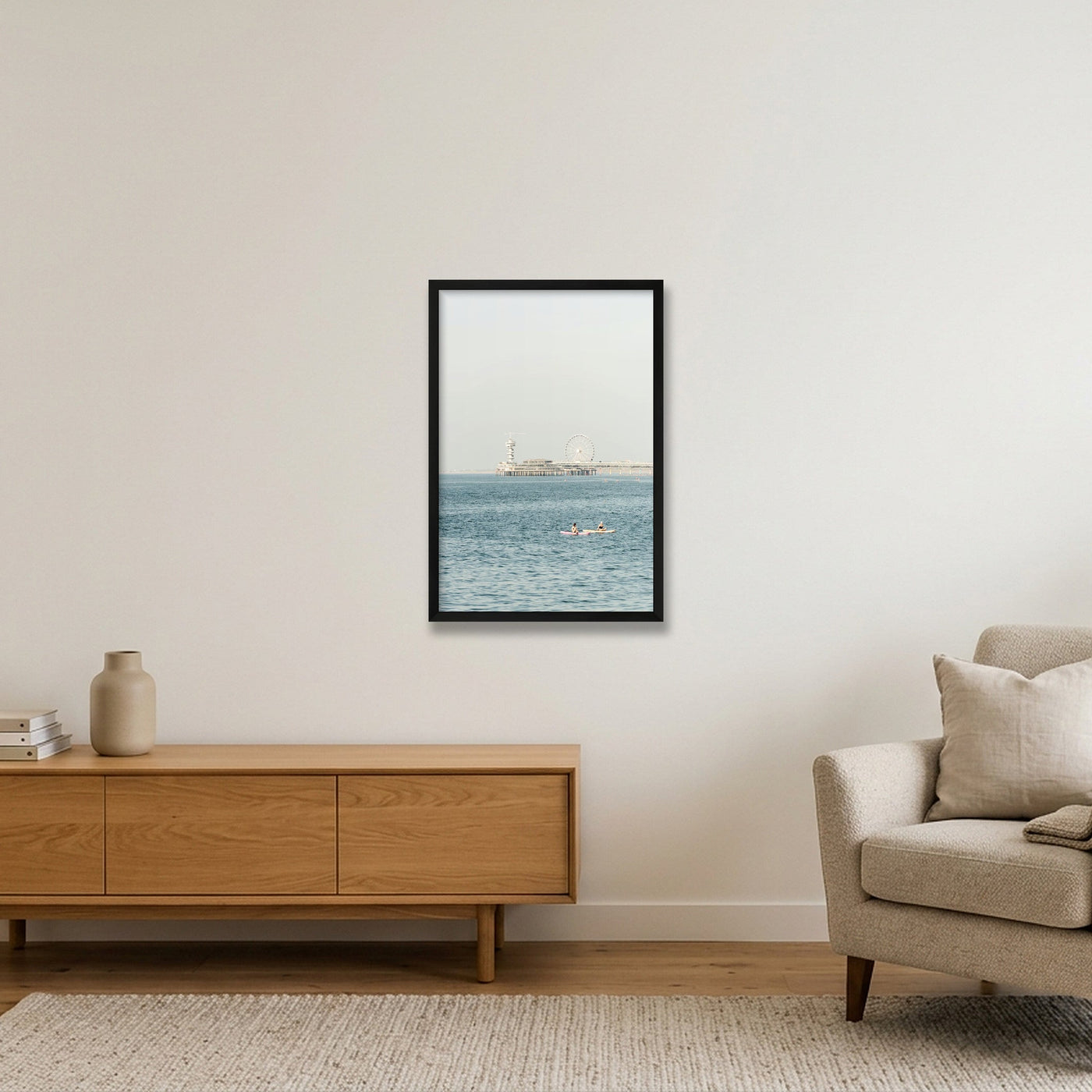 scheveningen-print-7241 — 40×60cm, 16×24" Black Frame