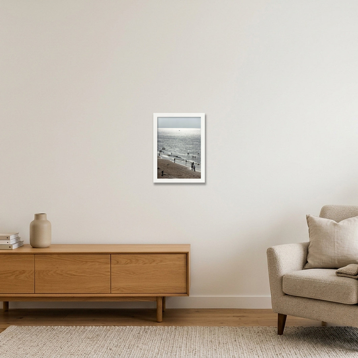 scheveningen-print-5569 — A4 (21×30cm, 8×12") White Frame