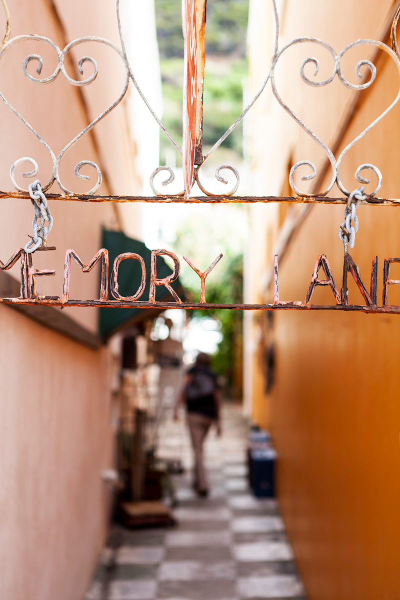 Kalk bay village shopping alley.