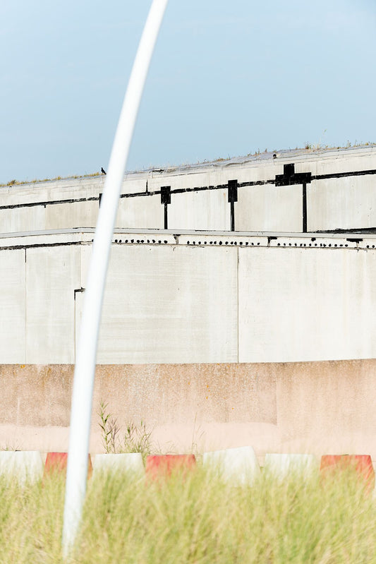 An architectural detail shot at Scheveningen.