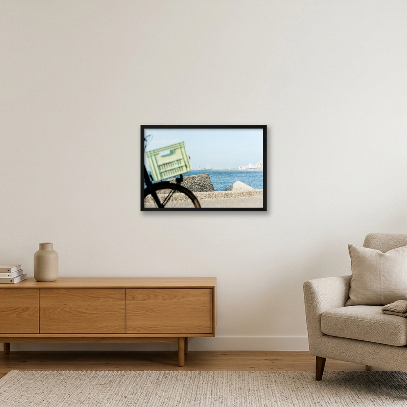 scheveningen-print-7334 — 60×40cm, 24×16" Black Frame