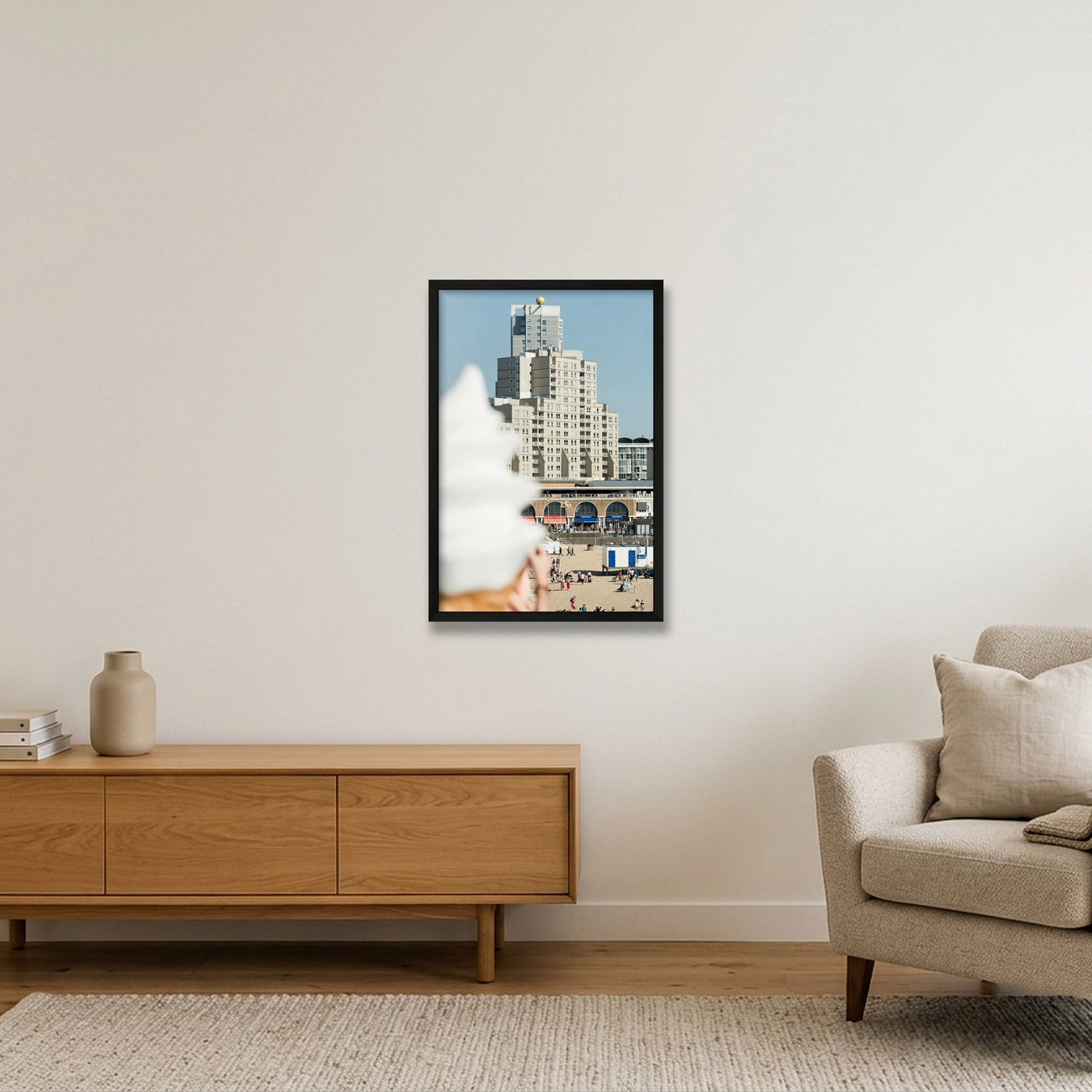 scheveningen-print-4355 — 40×60cm, 16×24" Black Frame