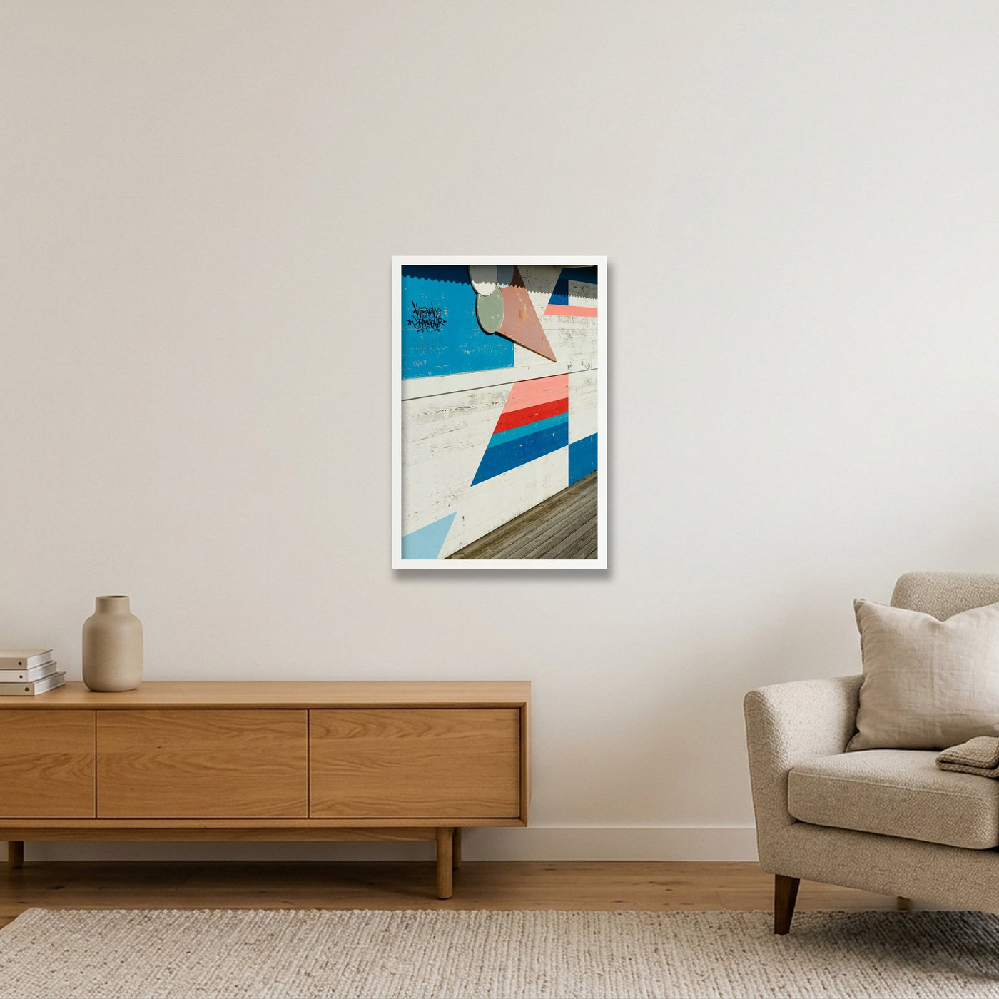 scheveningen-print-5607 — 40×60cm, 16×24" White Frame