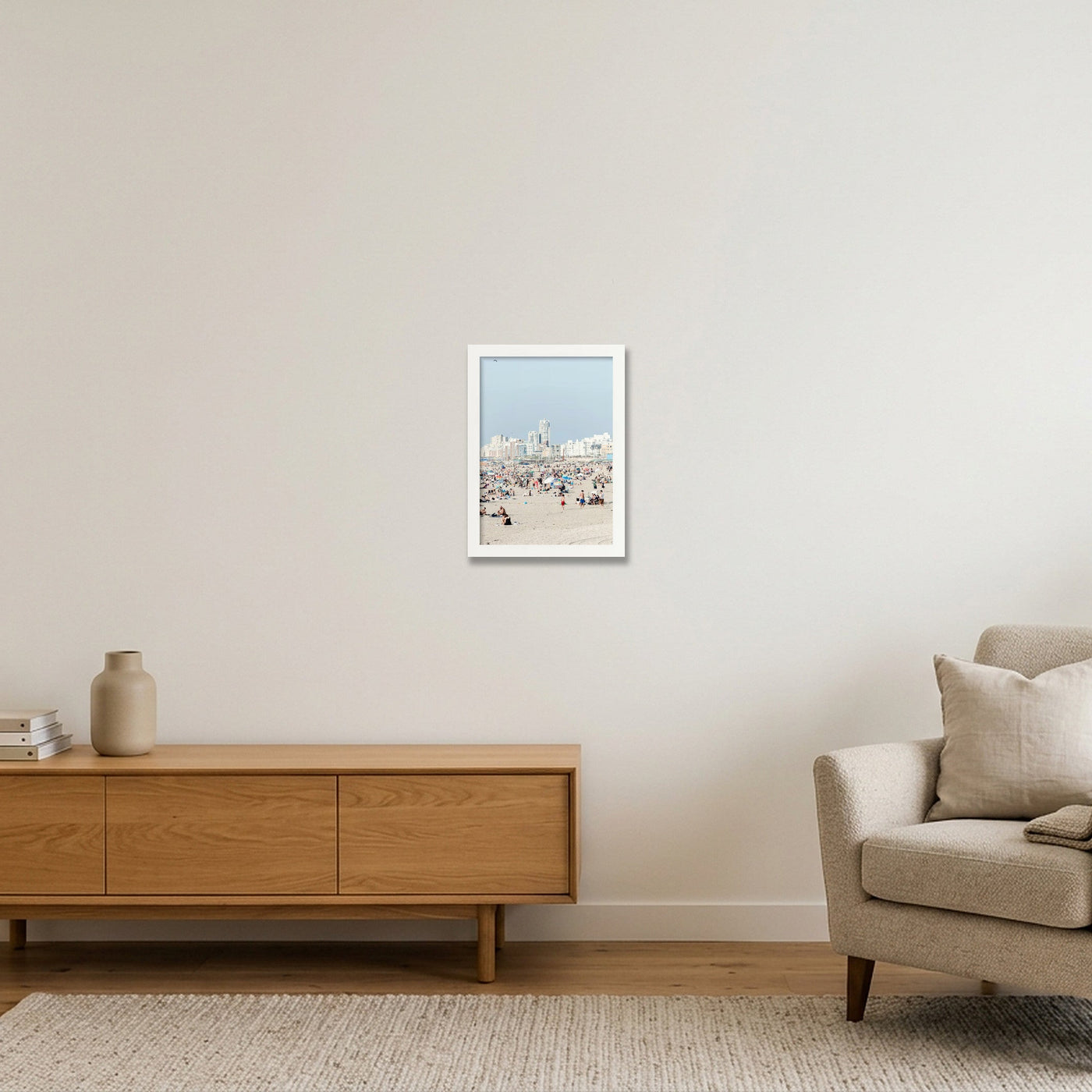 scheveningen-print-7237 — A4 (21×30cm, 8×12") White Frame