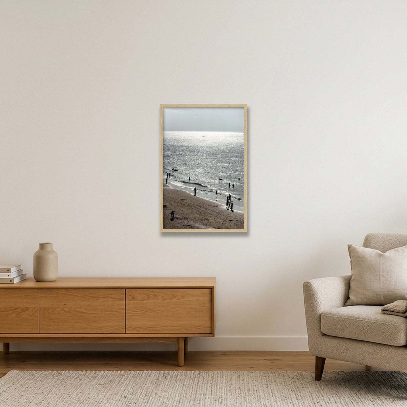 scheveningen-print-5569 — 40×60cm, 16×24" Oak Frame