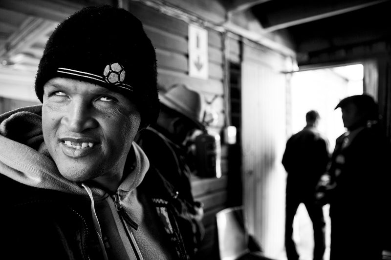 Volunteer workers at Die Werkswinkel.