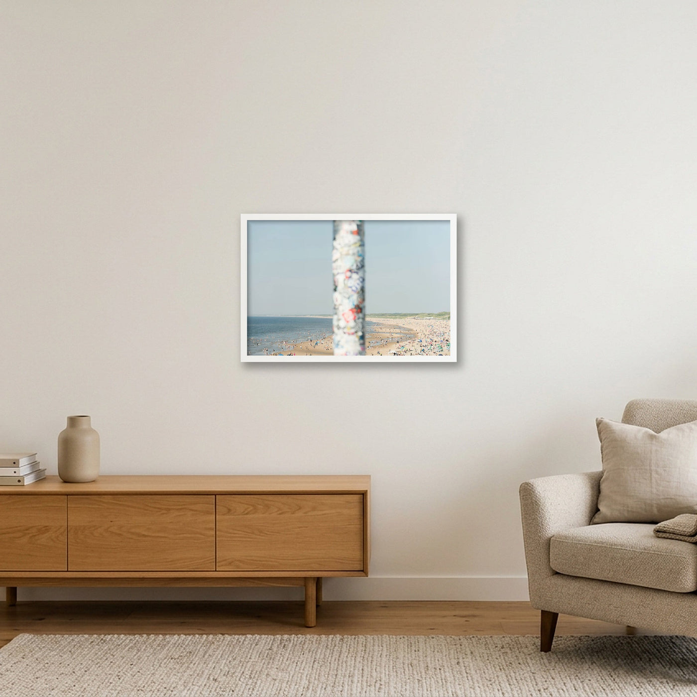 scheveningen-print-4333 — 60×40cm, 24×16" White Frame