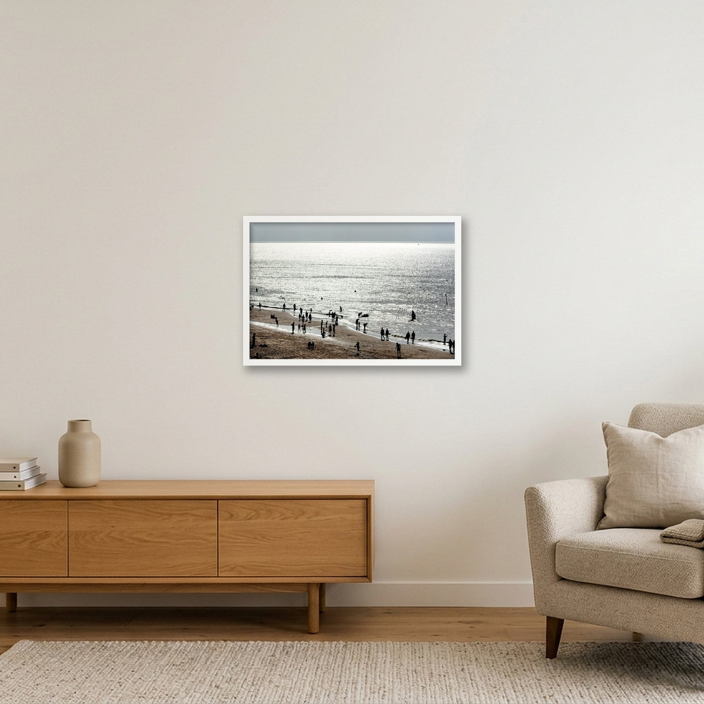 scheveningen-print-5642 — 60×40cm, 24×16" White Frame