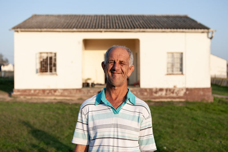 Reportage style photographic portrait shot in Karatara