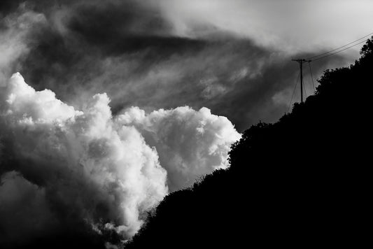 A moody landscape captured on the Tradouw Pass in South Africa