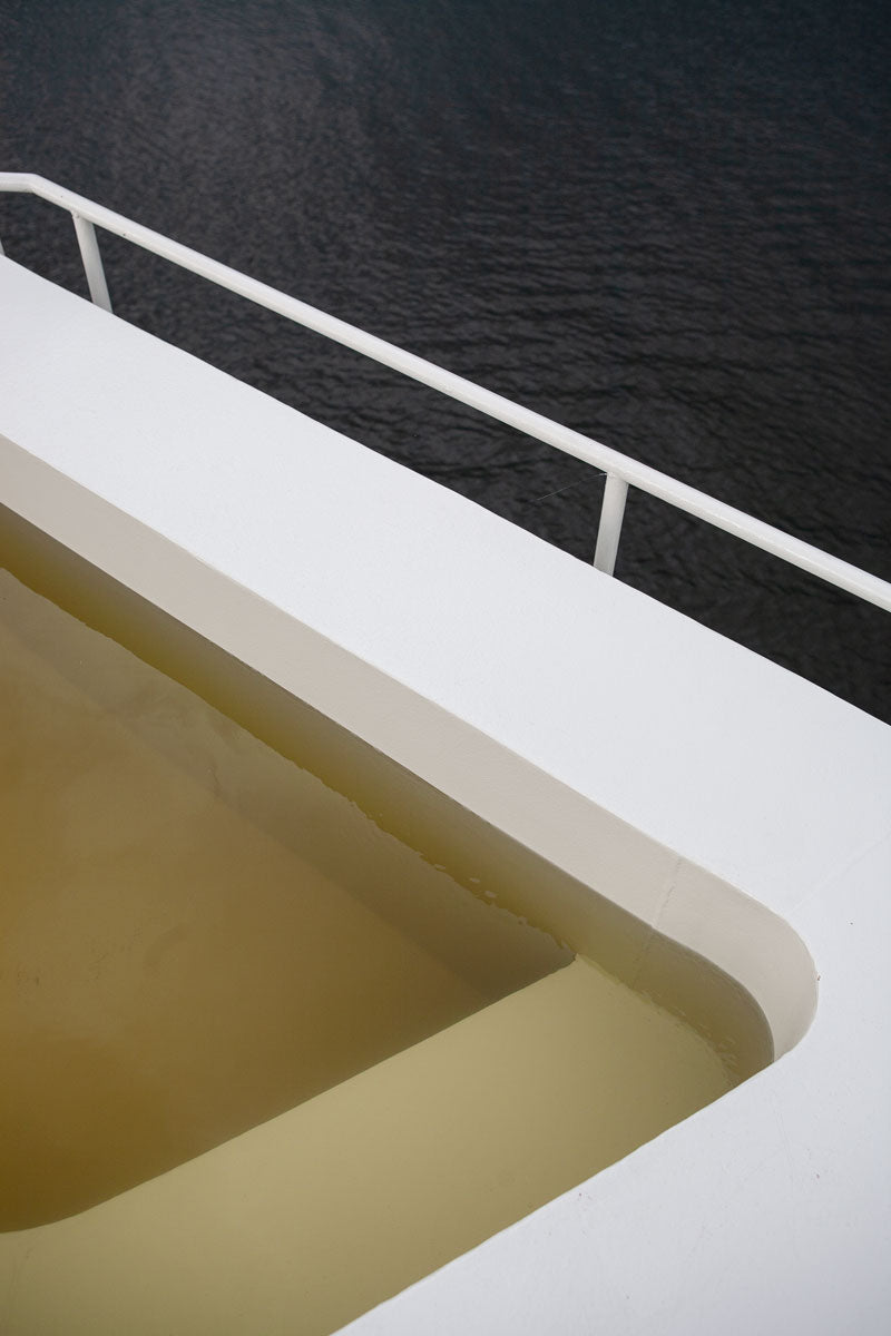 The pool on the Zambezi Queen.